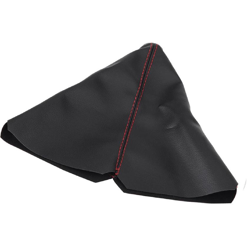 Zerone Shifter Boot, Universal PU Leather Shift Boot Retainer Stick Shift Gear Shifter Boot Gear Gaiter Cover Fit for Most Manual Cars