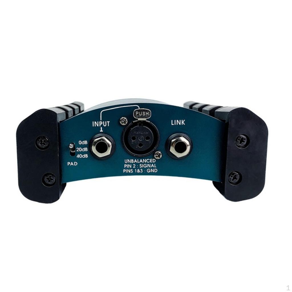 Mono Active DI Interface Audio Coupling DeviceBalanced Direct External 48V Supply