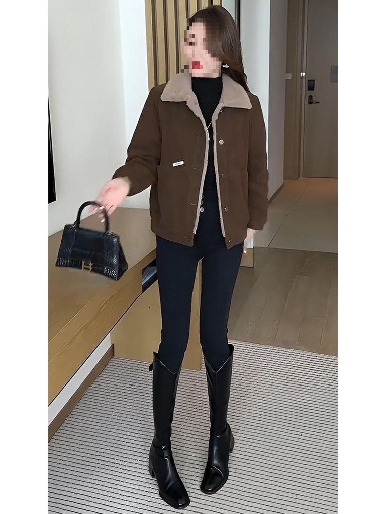 Women's Winter Fleece Coat - Thick, Warm, Stylish & Slimming, Perfect for Moms