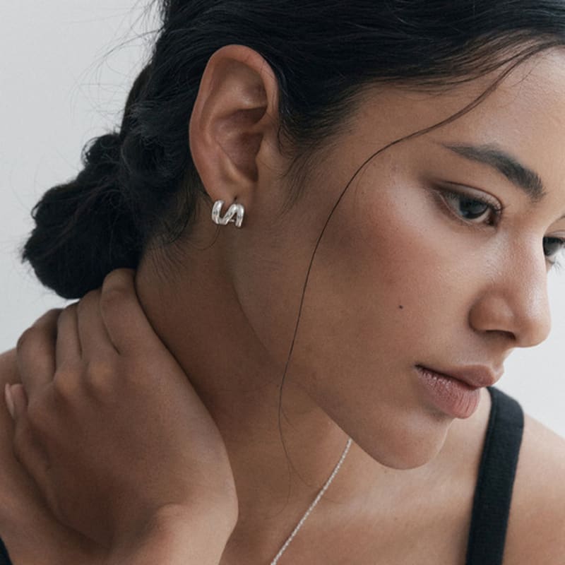 ATTICA Ring flow Earrings. ebs001