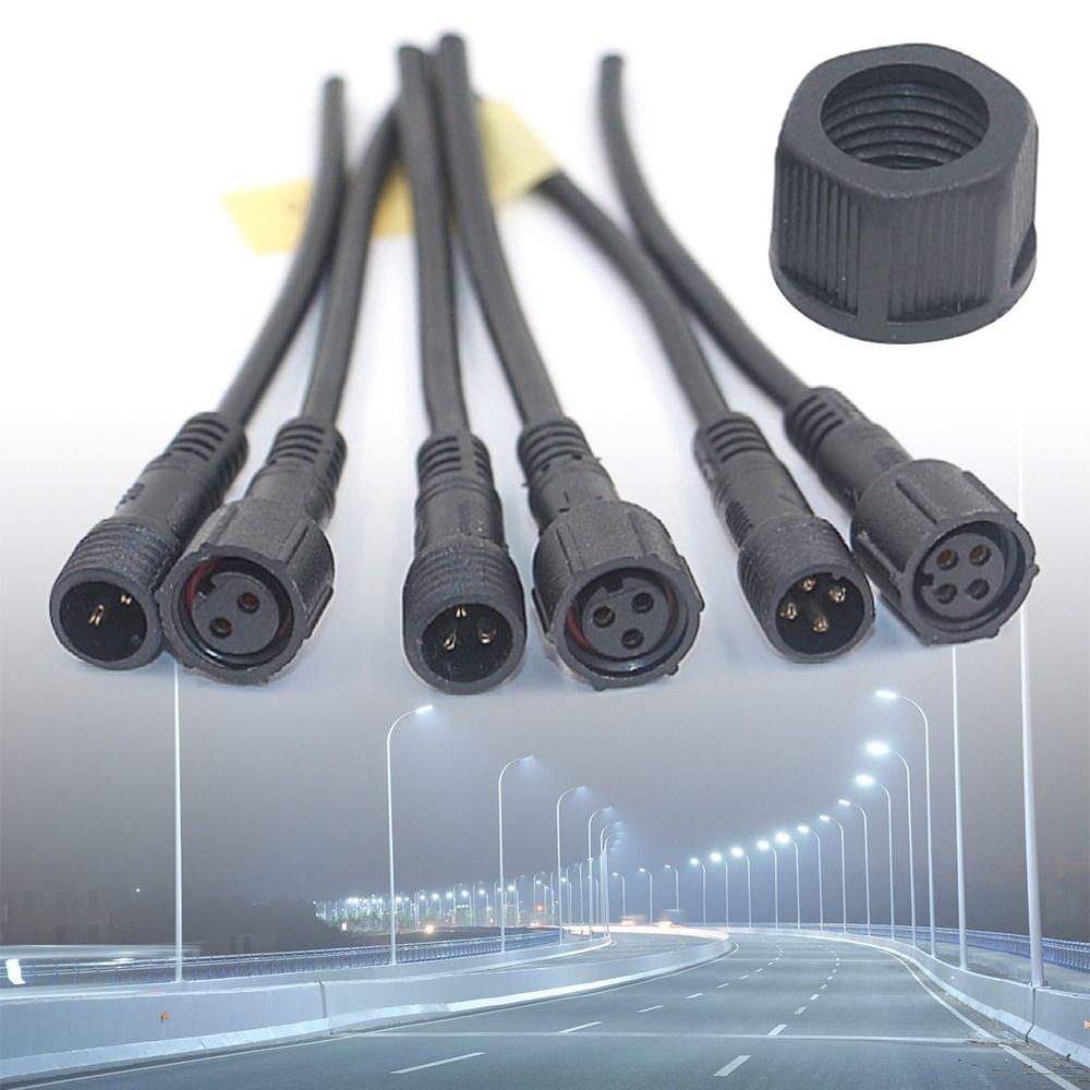 3Pin 4Pin Display Pin 2Pin3Pin4Pin Cable Waterproof Connector Line Optional Cable Base Connector