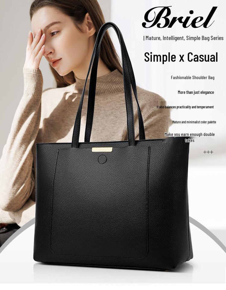 Borsa a Tote da Donna alla Moda di Grande Capacità 2025 - Nuova Stile Borsa a Spalla Transfrontaliera