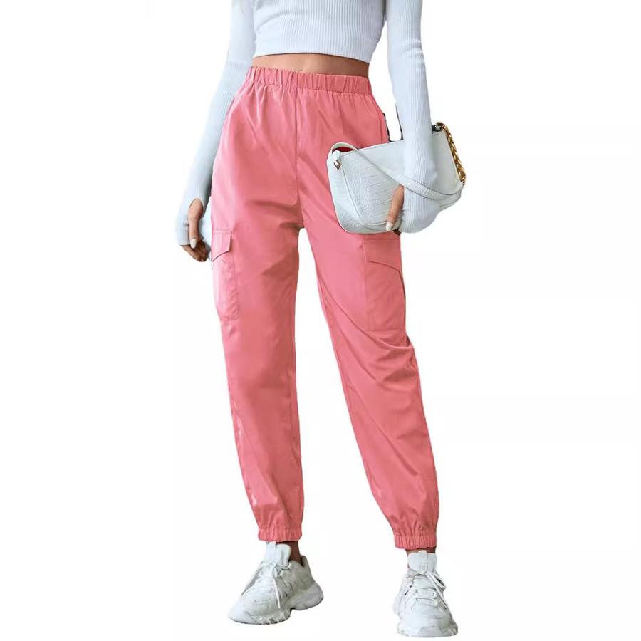 New Women's Pants Multi-Color Casual Workwear Pants Multi-Pocket Girls' Trousers