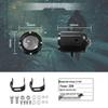 Dual-Color Waterproof Headlight for E-bike with Switch