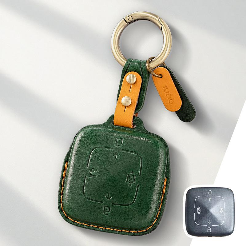 For New ZEEKR 001 X 007 Key Set High End Leather Car Key Case