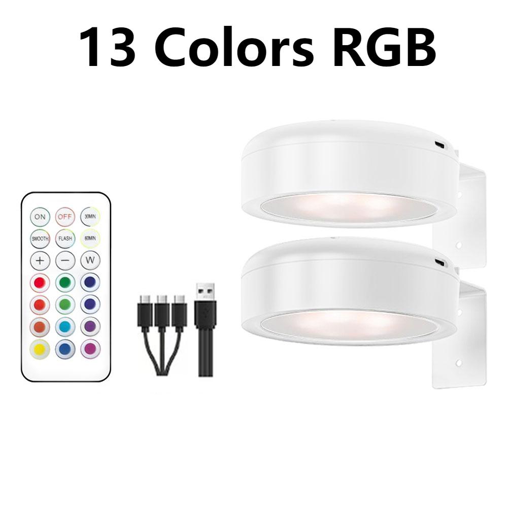 2/3Pcs Picture Lights for Wall Rechargeable Poster Lights Dimmable Wall Decor Light 3 Lighting Modes for Picture Frame Paintings