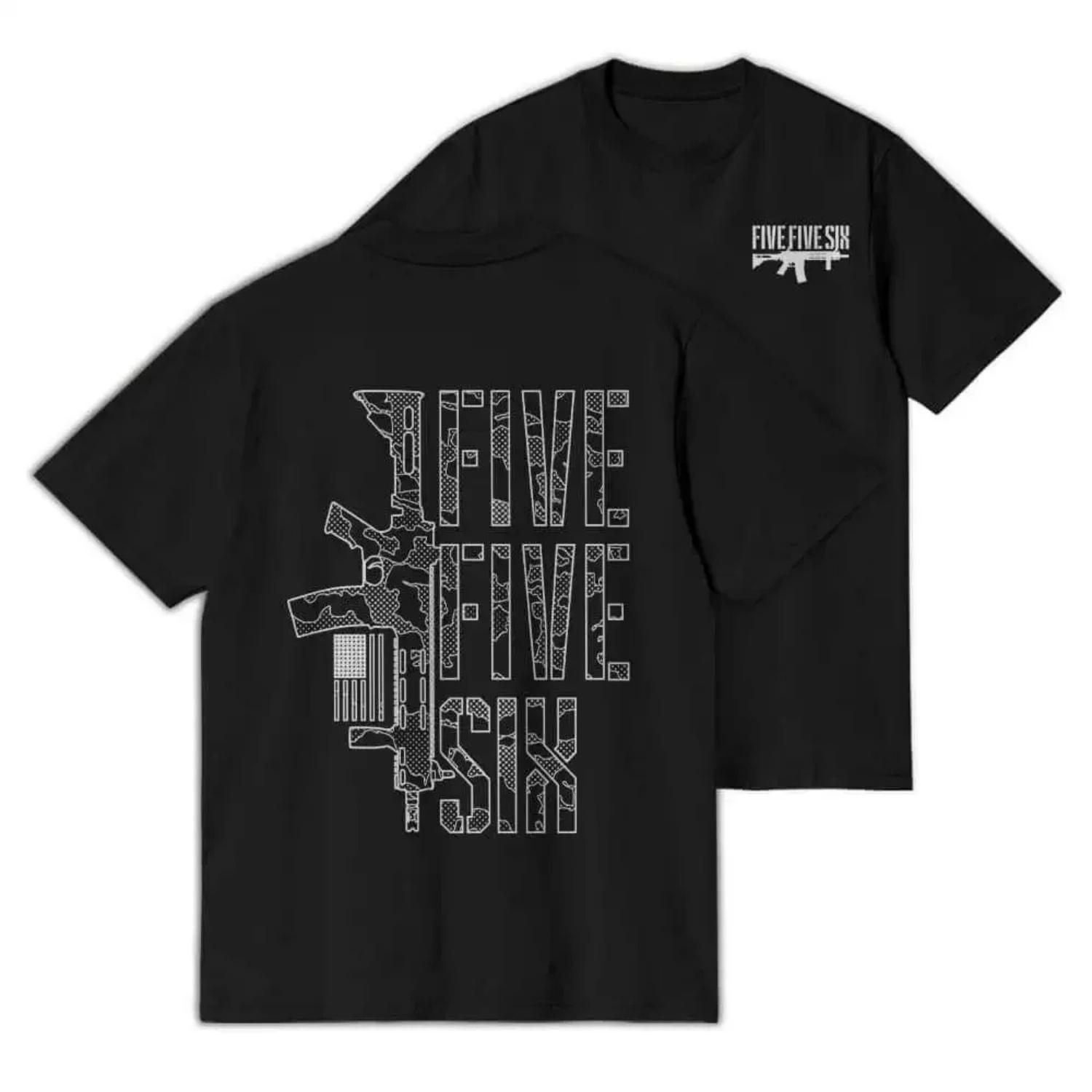 

Piebald Camouflage Font Five Five Six Military Grunt T-Shirt New 100% Cotton O-Neck Short Sleeve Casual Mens T-shirt Size S-3XL S чёрный