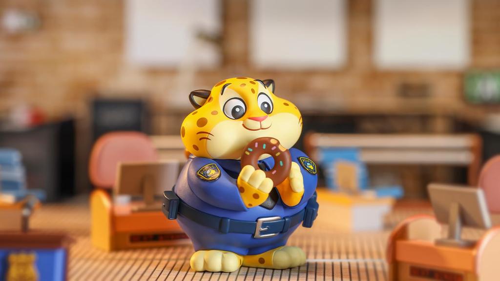 POP MART Disney Zootopia Series [3-Piece Set] Pop Mart Gachapon Blind Box Figure Plastic Model Premium Toy Soft Vinyl Original Character Birthday Gift