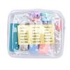 Travel Bottles for Toiletries Leakproof Squeezable Silicone Toiletry Containers for Shampoo Conditioner Portable