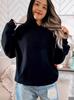 2024 European Autumn/Winter Women's Hooded Loose Long Sleeve Sweatshirt