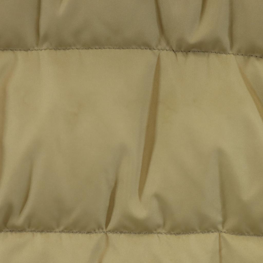 MONCLER Down jacket beige With raccoon fur Women Used