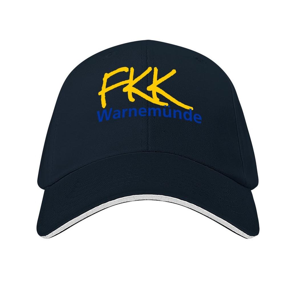 FKK Warnemnde Baseball Cap New In Hat Beach Snapback Cap Birthday Womens Beach Visor Unisexs