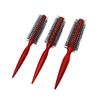 Wooden Round Hair Brush Set 3 Sizes Round Curling Comb with Anti Static Ergonomic Handle for All Hair Types
