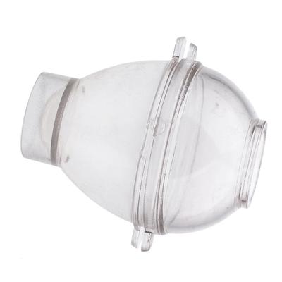 Clear Plastic Candle Making Mold Egg Shape Candle Mould Supplies for Homemade Aromatic Candle Craft