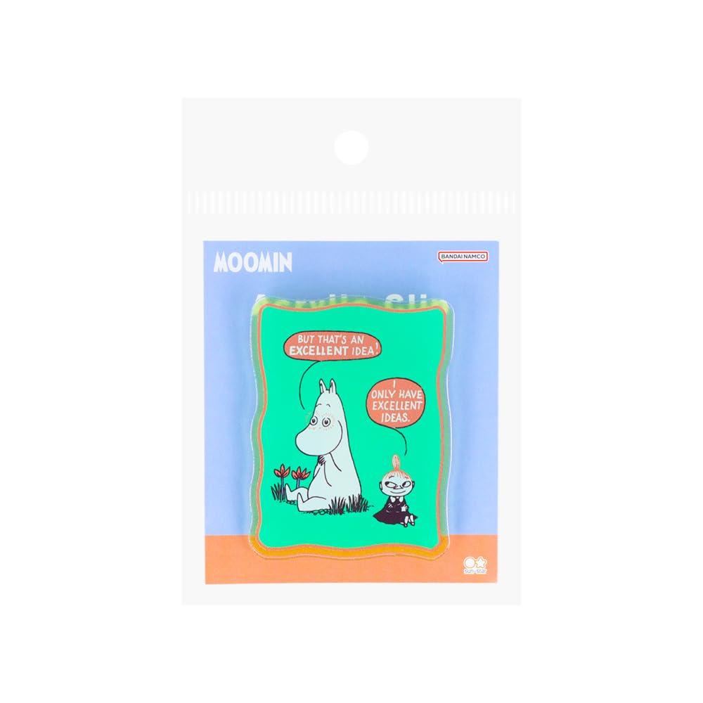 Sunstar Stationery Moomin Summer S3624803 Clip, Acrylic, 24, Moomin,