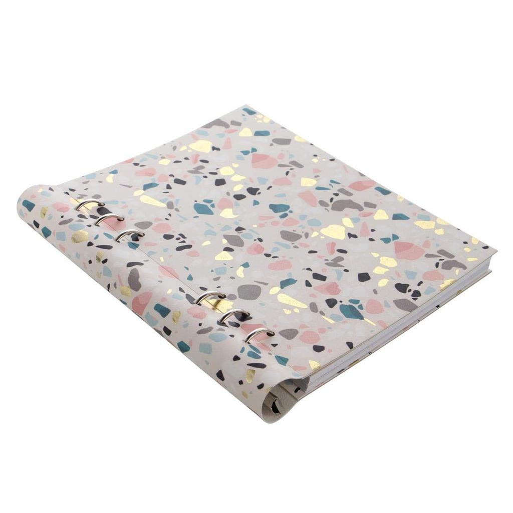 Filofax Clipbook System Organizer, A5, Terrazzo, 145018, Officially Imported
