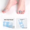 Toe Splitter Silicone Anti-wear Big Toe Separator Toe Separation Breathable Soft Elastic Foot Care