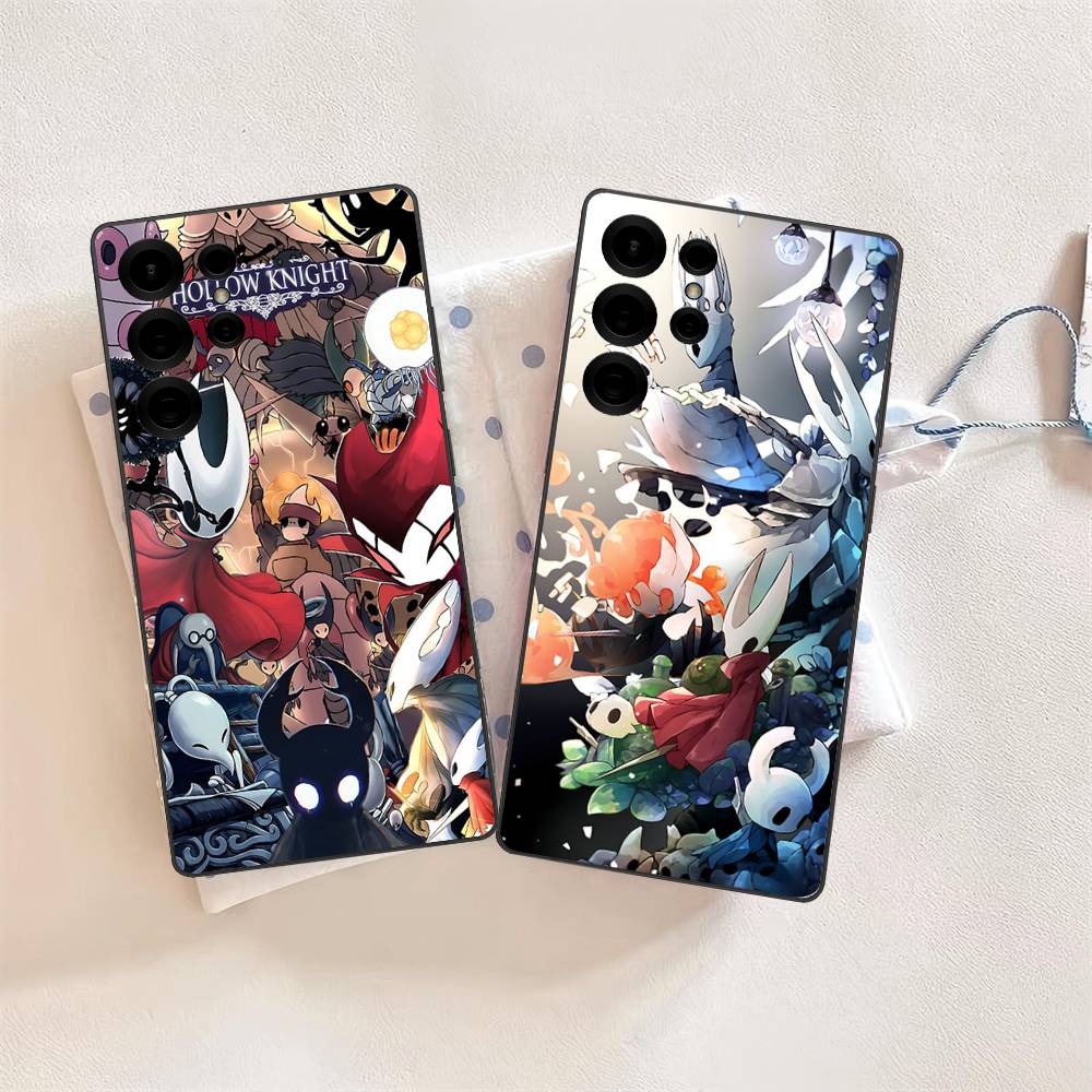 Game H-Hollow K-Knight Phone Case For Samsung S 24 Fe 25 Ultra Plus 20 Lite 21 30 22 23 24 22 Ultra 5G Fundas