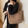 Large Capacity Cloth Bag Bag Female Tote Bag To Work Commuting Shoulder Leisure Student Class Tote Bag