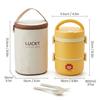 Microwave Safe 304 Stainless Steel Bento Box Thermal Lunch Box Portable Leakproof Insulated Kids Food Container Stackable