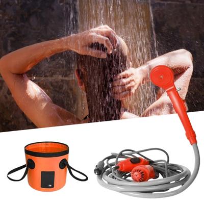 Bomba de ducha para coche multiusos, fácil instalación, gran capacidad