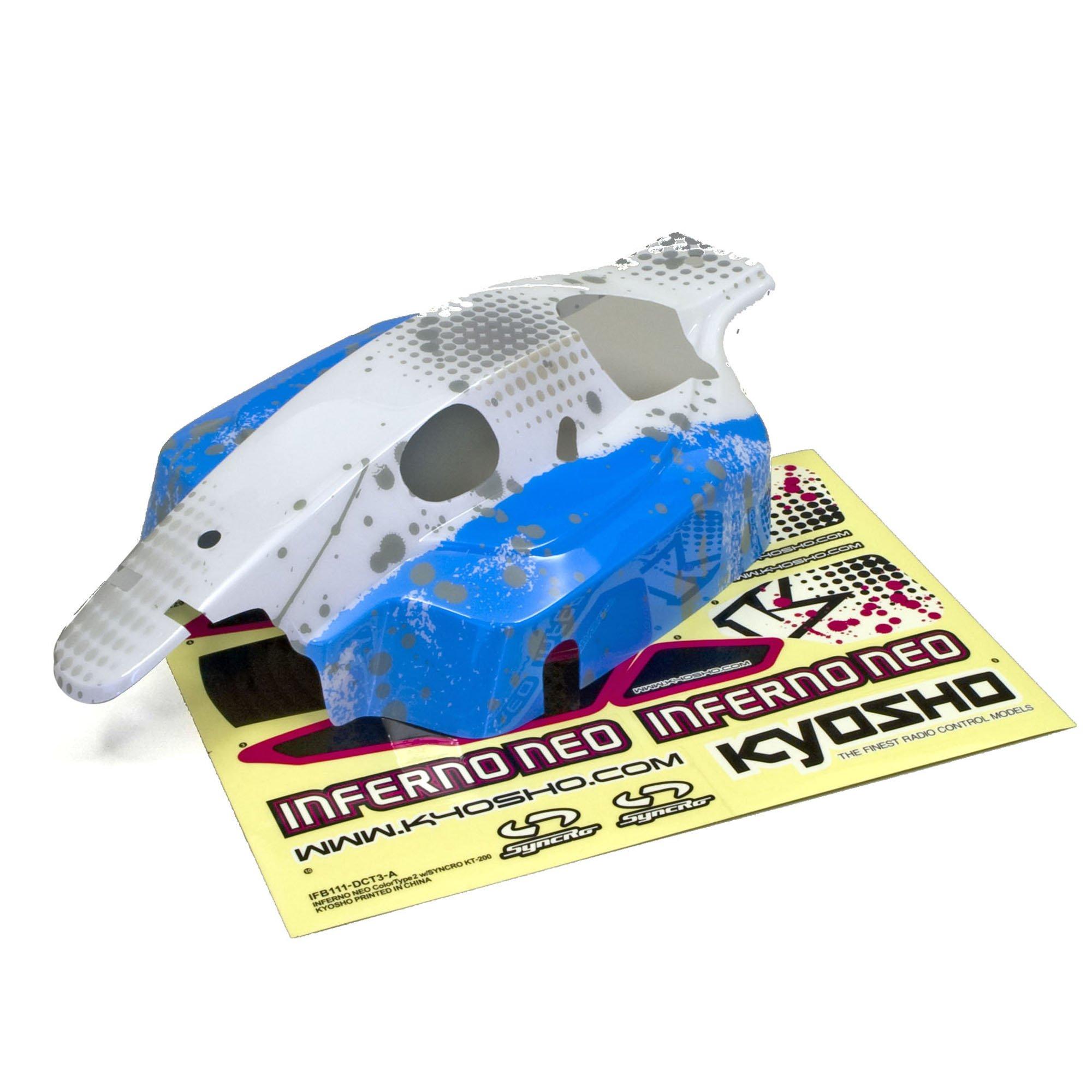 

Kyosho Надрукований Кузовний Комплект NEO Радіокеровані Деталі (INFERNO T3) IFB111-T3