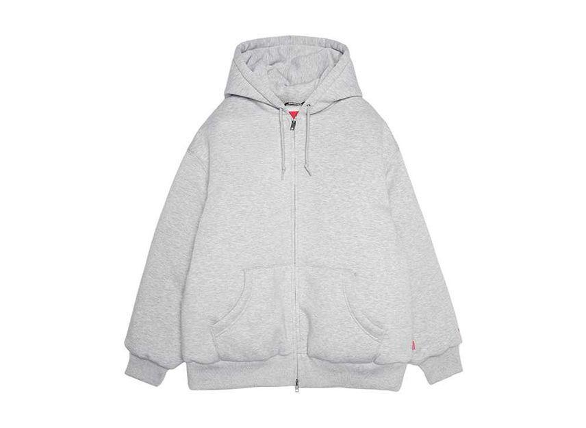 NY52400I/NF0A88FPDY Supreme The North Face Down Filled Zip Up Hooded Sweatshirt