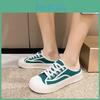 Slippers Summer Canvas Half Shoes Womens Shoes New Lazy Slipon Biscuit Board Shoes Casual Shoes