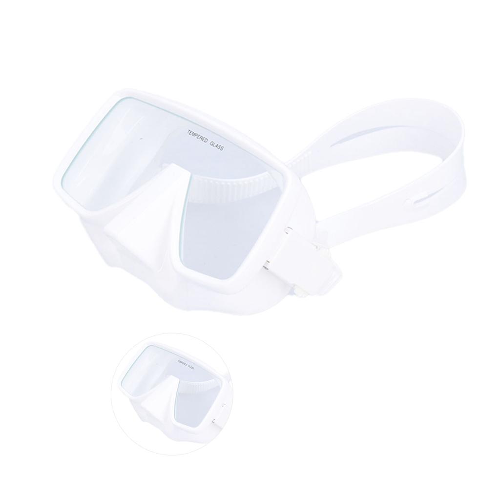 Diving Goggles AntiFog Silicone Underwater Goggles Tempered Glass Lens Swimming Glasses
