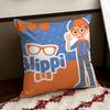 Anime BBlippi Cushion Cover Reversible Soft Durable Pillow Cover Home  Car MultiScene Use for Daily Comfort