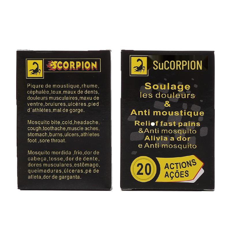 Scorpion Wind Oil Cooling Roll-on 6ml - Tiger Head Refreshing Oil, 3ml