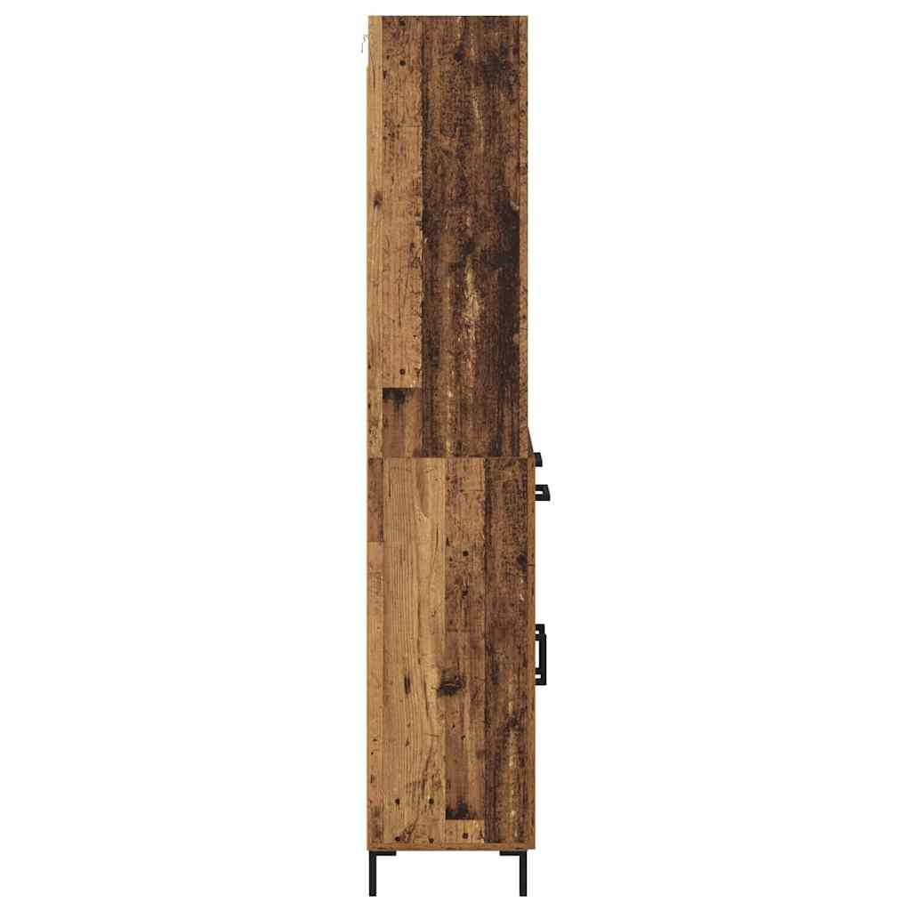 Highboard Reclaimed Wood 69.5 x 34 x 180 cm Particleboard