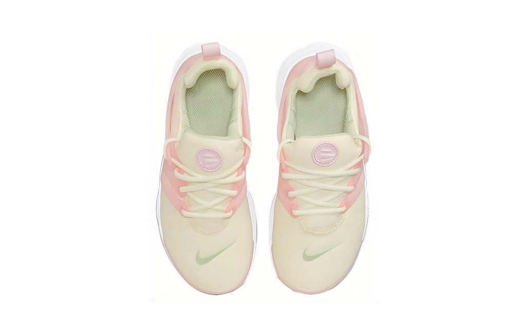 Nike Presto Fabric Vintage Cushioning Support Cushioning Support Low Top Kids' Running Shoes Coconut Milk 844766-102