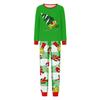 Christmas Prints Family Matching Long Sleeve Tops+Parhts Set Family Matching Sets