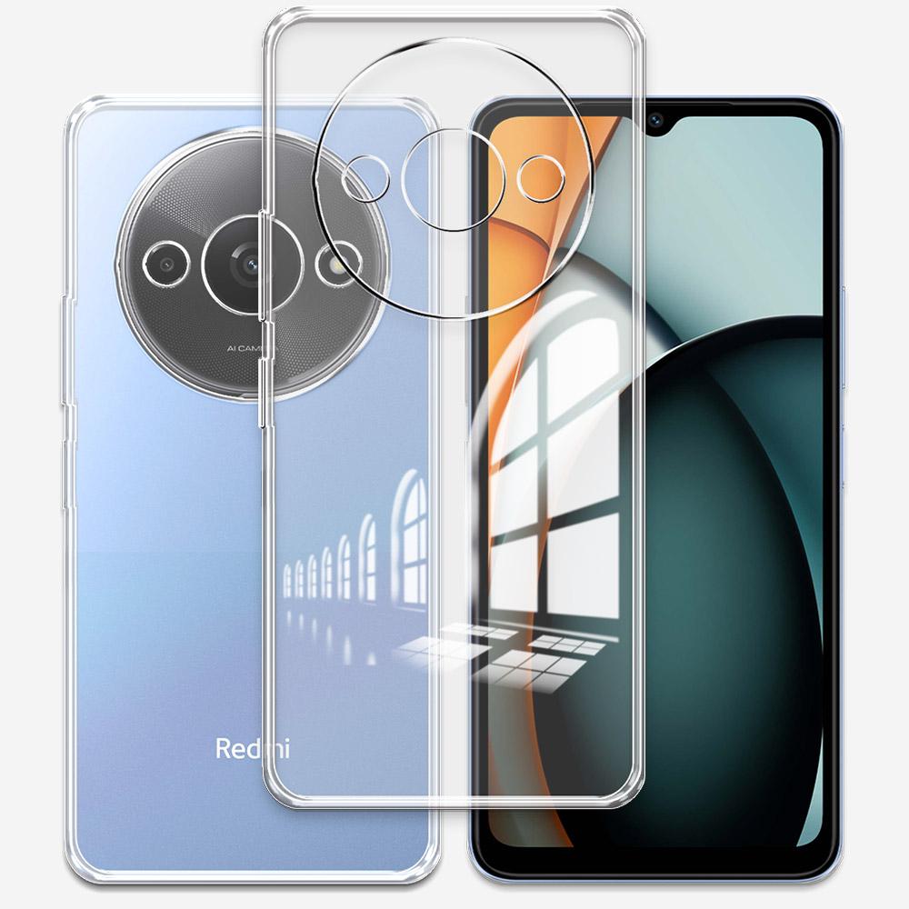 For Redmi A3 Case Back Cover Clear Silicone Soft Protect Phone Cases For Redmi A3 4G Shockproof Coque For Xiaomi Redmi A3 Fundas