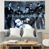 Rammstein Pattern Tapestry Wall Hanging Boho Aesthetic Wall Blanket For Bedroom Living Room Dorm Home Wall Decor 1013205