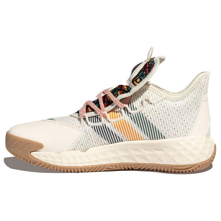 

adidas Pro Boost Low Chalk White Multi Мужские кроссовки кремово-темно-синие Active-Gold FX9242