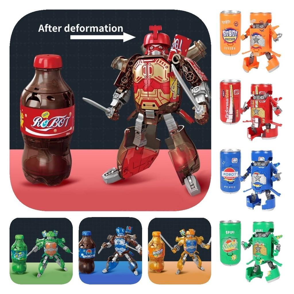 Trendy Deformable Car Robot Model For Kids Durable Abs Material Creative Toy