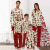 Christmas Prints Family Matching Long Sleeve Tops+Pants Set Family Matching Sets