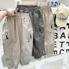 Boys' Spring and Summer Trousers Boys Babies Western Style Big Children's Feet Casual Pants Trend