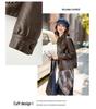 2025 Autumn/Winter Korean Style Genuine Sheepskin Jacket with Turn-Down Collar - Casual, Loose, and Versatile