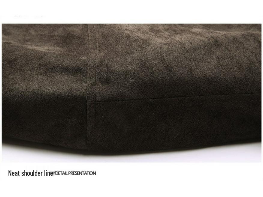 Lambswool Suede Faux Leather Jacket - Trendy Loose-Fit Autumn/Winter Retro Casual Outerwear