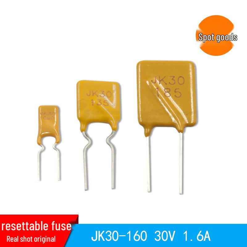JK30-160 30V 1.6A Plug-in Resettable Fuse In Stock