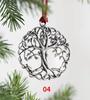 2023 Metal Snowman Pendant Christmas Tree Ornament Christmas Pendant Holiday Ornaments Home Decor Xmas Gifts New House Interior