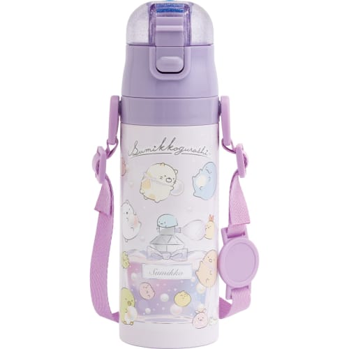 

San-X Sumikkogurashi Compact 2-Way Stainless Steel Bottle KA29601 H220 x W70mm