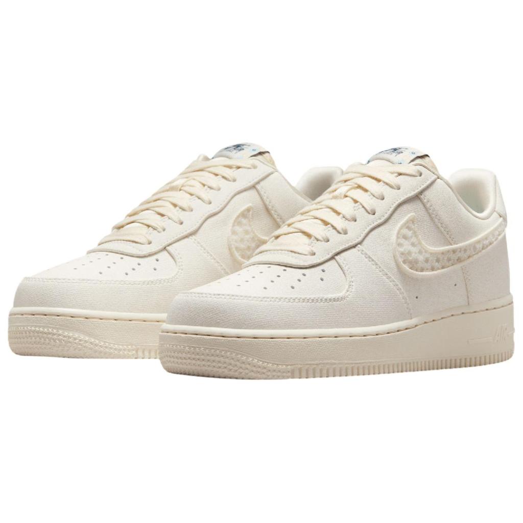 Nike Air Force 1 Low Sail Slip Resistant Abrasion Resistant Low top Skateboard Shoes Women's Beige Sneakers IH7351-010