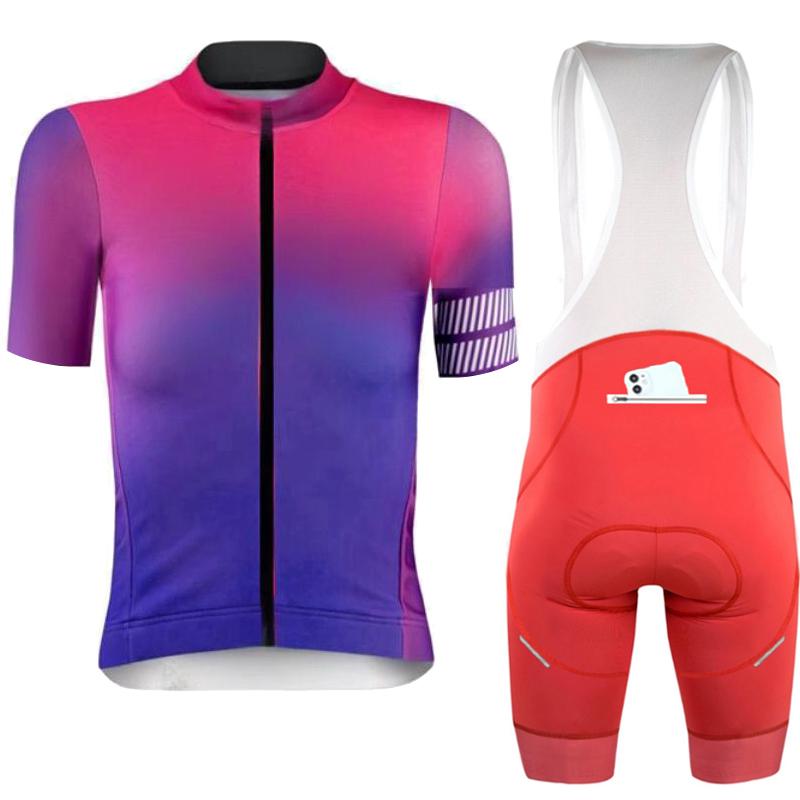 

2025 Phtxolue Cycling Jersey Set Men Anti-Loss Zipper Women Cycling Set Clothing Pro Bike Clothes Anti-UV MTB Bicycle Wear Suit Kit 4XL