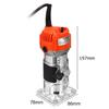 Electric Wood Trimmer 800W 30000rpm Working Milling Engraving Slotting Trimming Machine Hand Carving Machine Wood Router