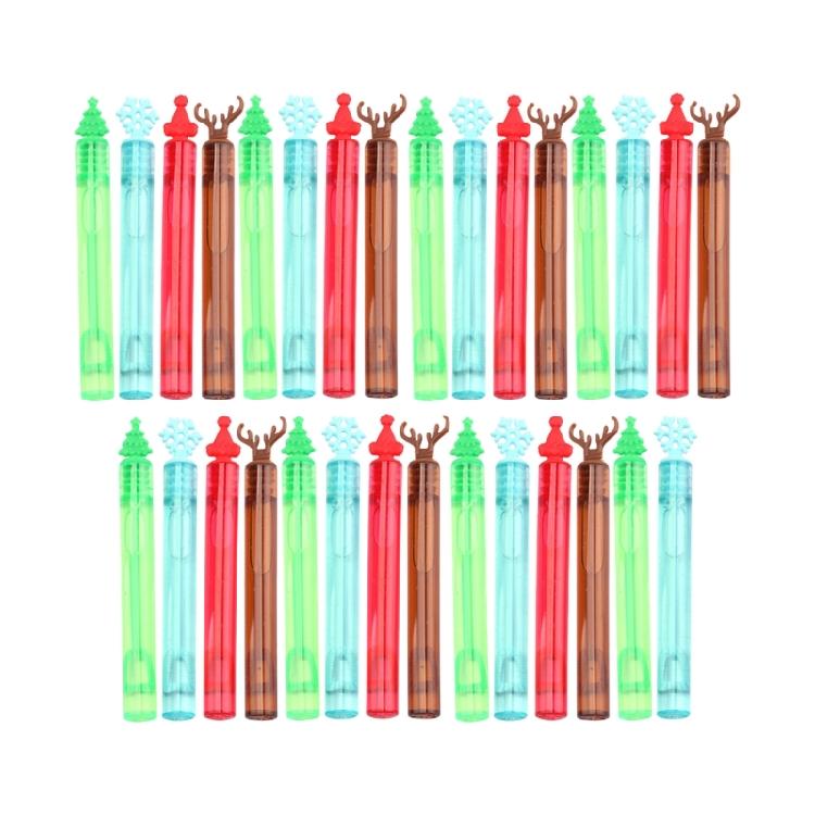 Holiday Themed Bubble Blower For Kids Party Supplies Portable Bubble Toy Safe For Toddlers Group Play Activity