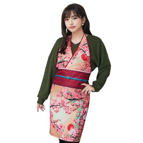 Женский фартук Clearstone Sakura Kimono Beauty Cosplay, Розовый
